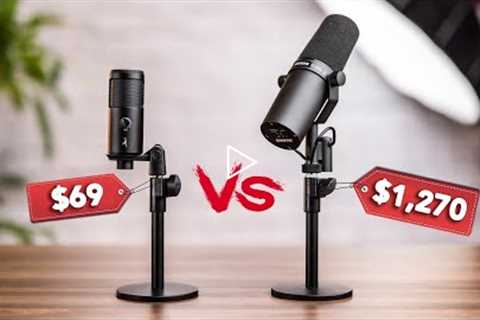 $1,270 Shure SM7B Setup vs $69 FTF Gear // Can You Hear the Difference???