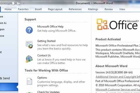 The Best Way To Repair Office 2010 SP1
