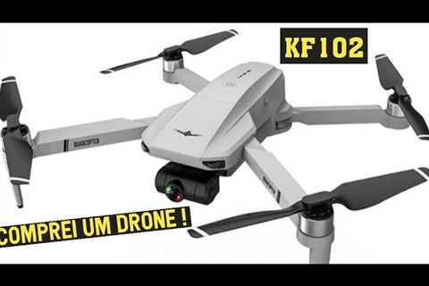 Comprei um Drone ! KF102   Review