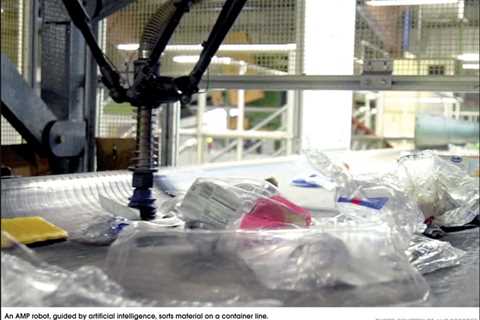 Plastic recycling plants utilize robotics