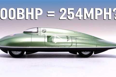 This car reached 254mph using only 300bhp