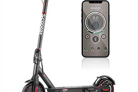 Electric Scooter Adult Fast 30km/h,i9 Portable E Scooter with APP Control, 25km Long Range, 350W..