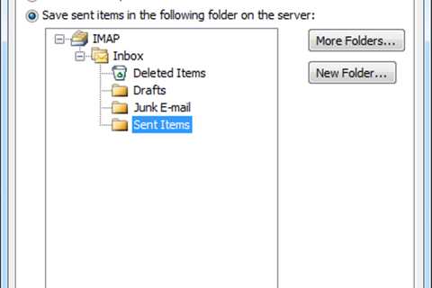 Troubleshooting Steps To Save Sent Email Messages In Outlook 2003