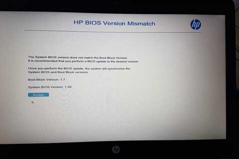 Fixed Issue With HP Bios V.3.13.