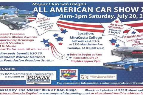 Rama attending All American Car Show XXI