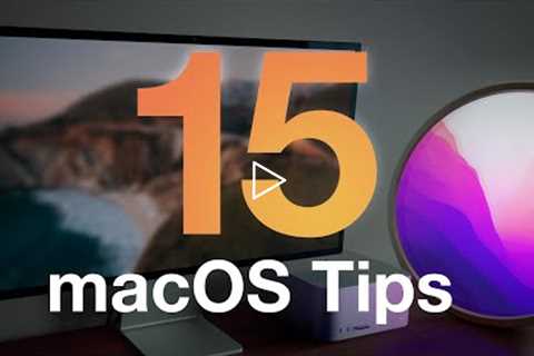 15 macOS Tricks You Might Not Know!
