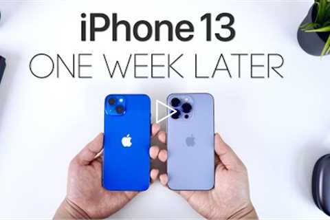 iPhone 13 vs. 13 Pro One Week Later - Which Phone is Better??