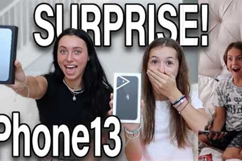 SURPRISING THEM WITH iPhones!  New iPhone 13 Pro Max!