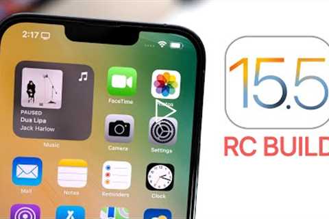 iOS 15.5 RC Released - What's New?