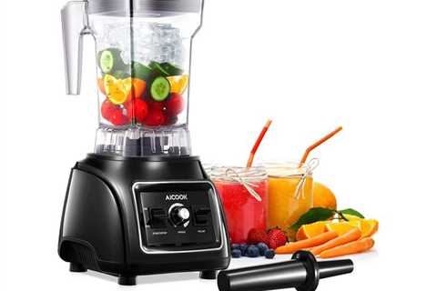 Countertop Blender, 11-Velocity Management Smoothie Maker & Meals Processor for Shakes,..