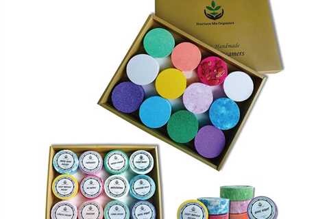 Aromatherapy Bathe Steamers Reward Set with 12 Important Oils Natural by Nurture Me for $23
