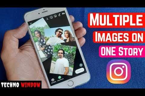 How to add two pictures to an Instagram story? - HowtooDude