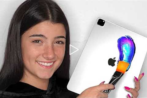 I Surprised Charli D'Amelio With 10 Custom iPad Pros!
