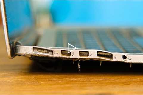 $24 Destroyed Macbook Pro... Can I Fix It?