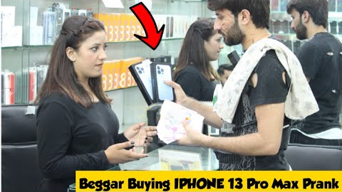 Beggar Buying IPHONE 13 Pro Max Prank - Rich Beggar | Adil Anwar