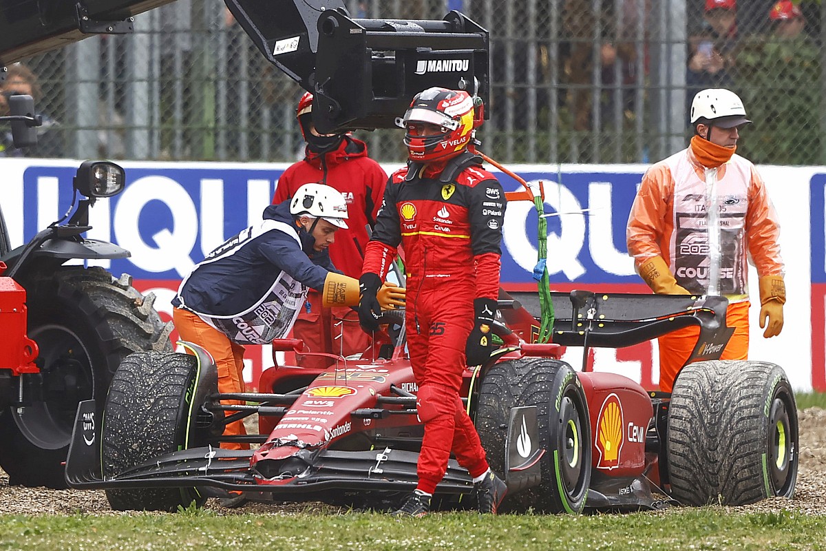 Sainz now able to push without fear of crashing Ferrari F1 car