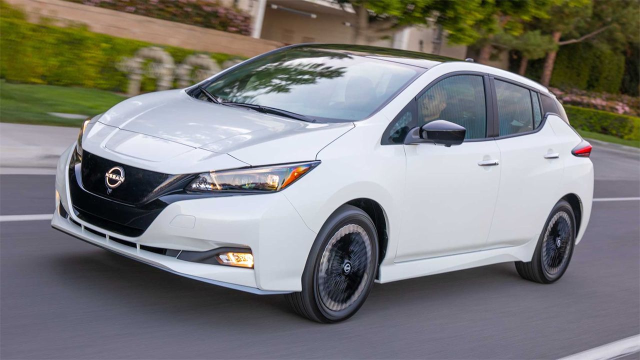 Refreshed 2023 Nissan Leaf EV's New Price Is Just as Nice