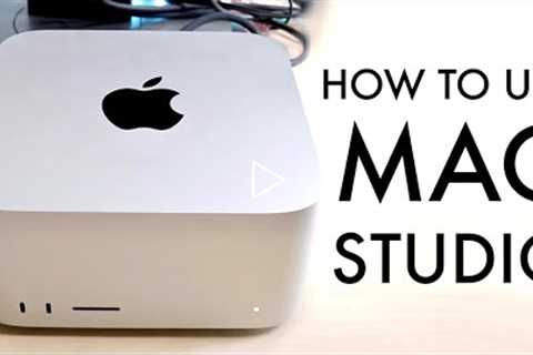 How To Use Mac Studio! (Complete Beginners Guide)