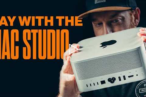 M1 Max Mac Studio - A Day in the Life w/ Design & Videography