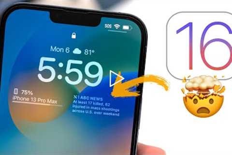 iOS 16 - Standout Features! Redesigned Lockscreen, Messages & More