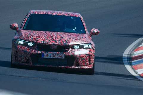 Now, One Last Good Look at the 2023 Honda Civic Type R Prototype Before It Debuts