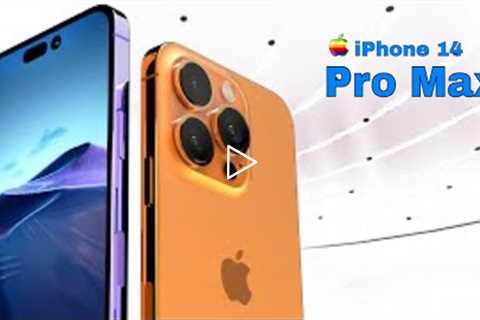 iPhone 14 Pro Max Leaks and Rumors!!