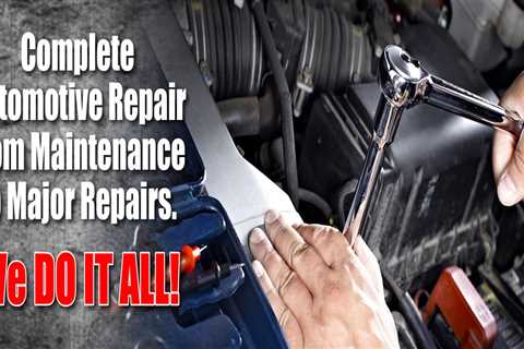Automotive Repairs and Maintenance