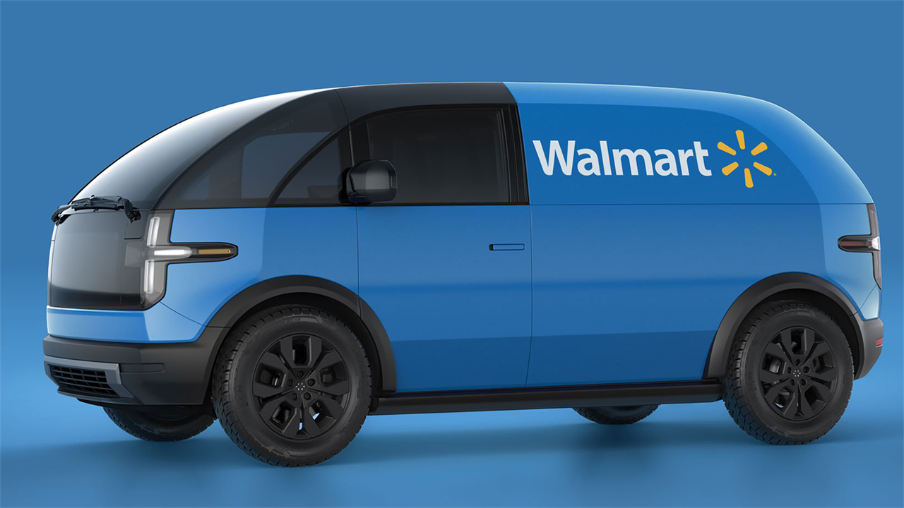 Walmart Bags 4,500 Electric Canoo Delivery Vans