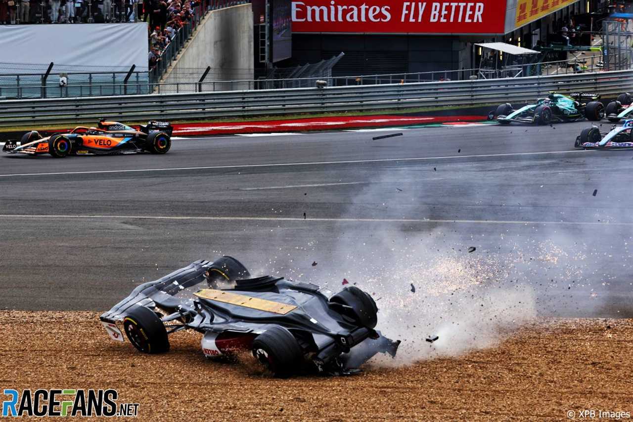 ‘After his crash, Zhou asked for the spare car.  Chapeau!’  · Race fans