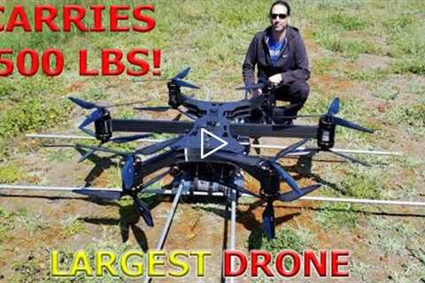 Top 10 BIGGEST DRONES you can fly