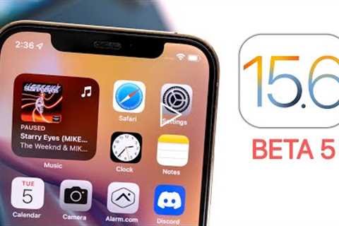 iOS 15.6 Beta 5 Released - What's New?
