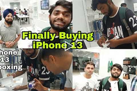 iPhone 13 Unboxing | Buying iPhone 13 | First Look iPhone 13 |