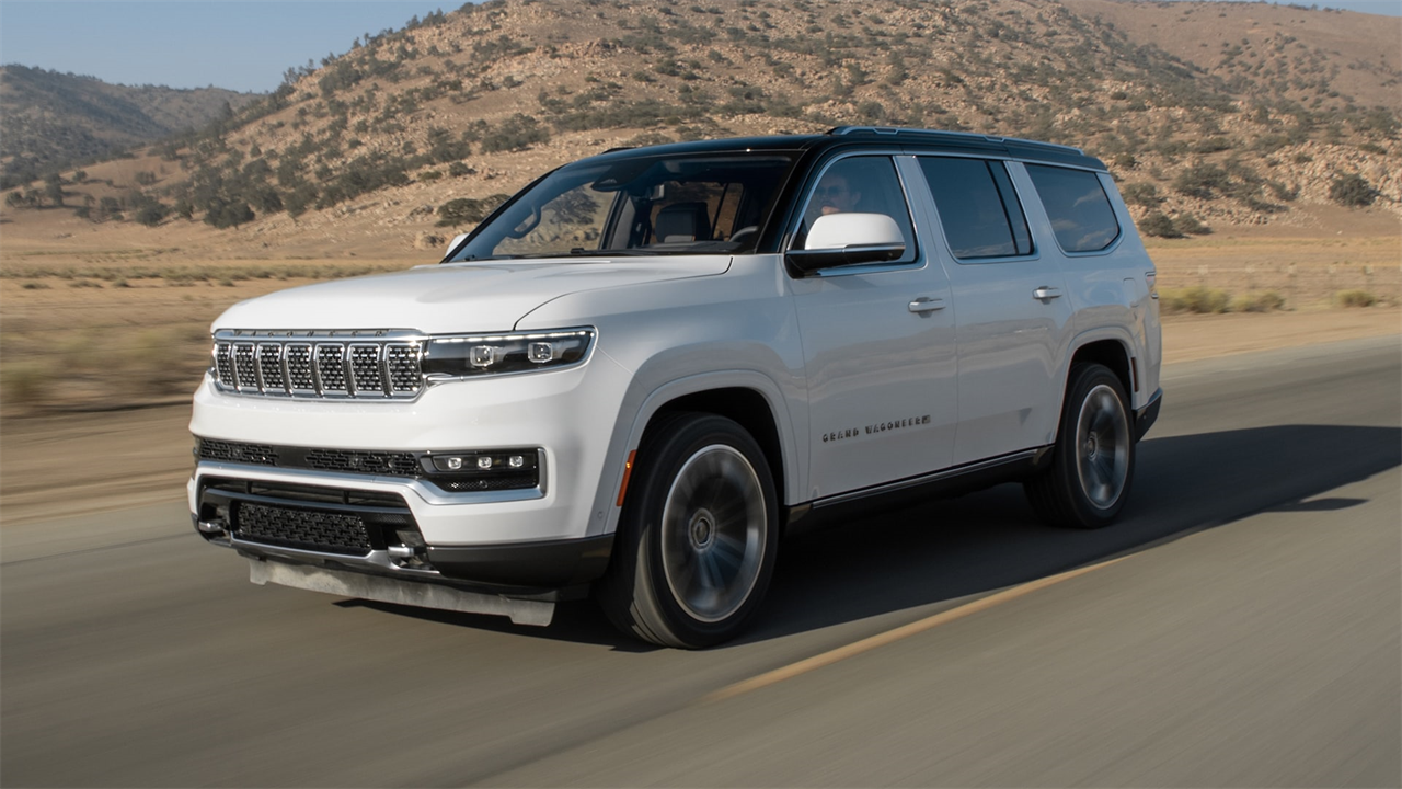 The 2025 Jeep Grand Wagoneer EV Will Swing the Gas-Guzzler’s Vibe 180 Degrees