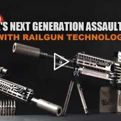 China's army has the most powerful Assault rifle with railgun technology