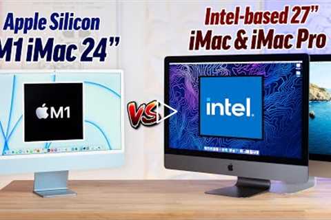 NEW 24 iMac vs Intel iMac & iMac Pro - Full Comparison!