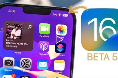 iOS 16 Beta 5 Released - What's New?