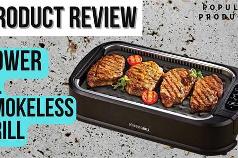 Power XL Smokeless Grill Review & Promo Video