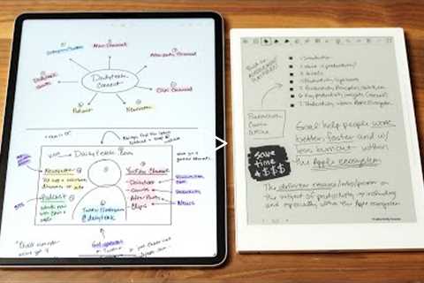 iPad vs Supernote - Best Handwritten Notes Tablet Showdown