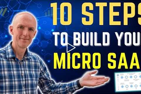 How To Build Your Own Micro SaaS in 10 Steps (Software As A Service)