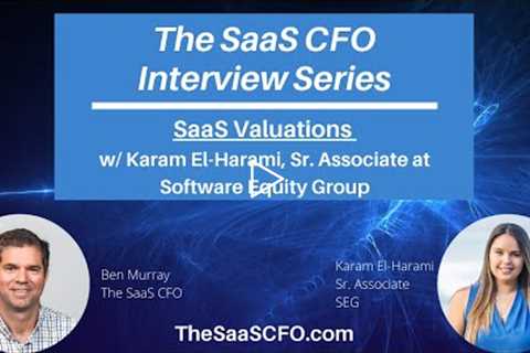 SaaS Valuation Interview with Karam El-Harami at Software Equity Group.