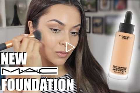 MAC Studio Waterweight Foundation Review and Demo - TrinaDuhra