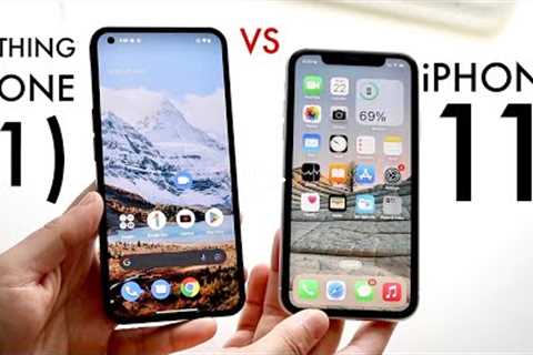Nothing Phone (1) Vs iPhone 11! (Comparison) (Review)