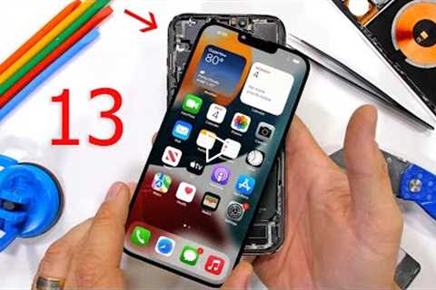 The iPhone 13 Pro Max has TWO Secrets inside?! - Teardown!