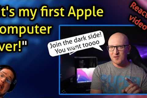 It's my first Apple Computer ever! The new MacBook Air M2 Midnight  - Kent's reaction video