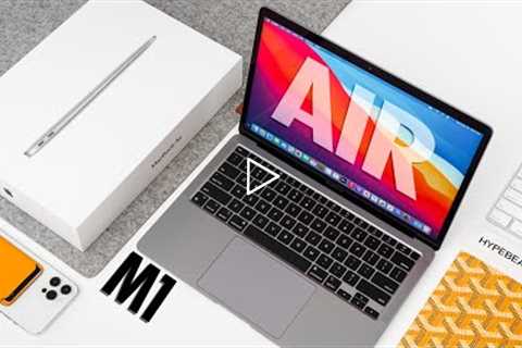 Macbook Air M1 UNBOXING and REVIEW - 2020