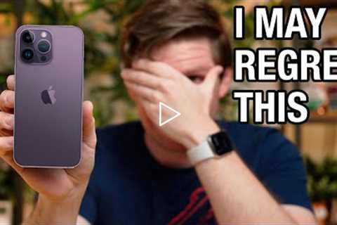 Why I bought the iPhone 14 Pro Max...