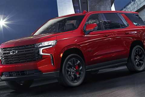 2023 Chevy Tahoe RST Performance Edition Is a Family SUV Hopped Up With Cop Car Parts