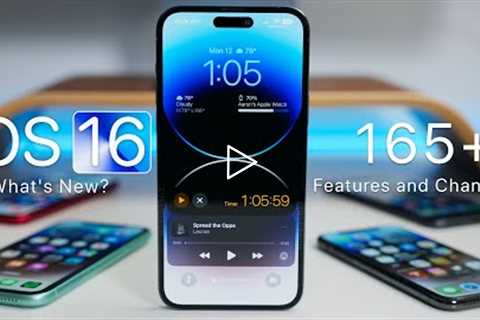 iOS 16 is Out - What’s New? - 165+ New Features