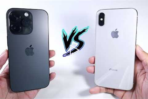 iPhone X VS iPhone 14 Pro! (Cameras, Speed Test, Display & Speakers)