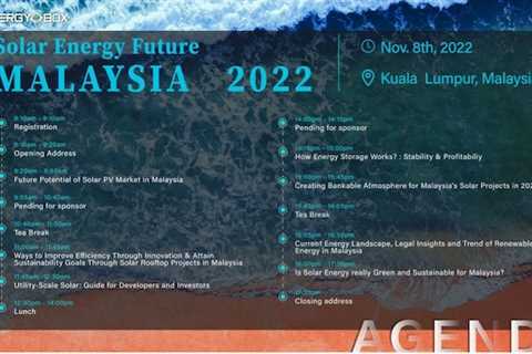 Solar Energy Future MALAYSIA 2022 is on Fire